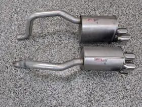 22753349 Chevrolet 2009-2013 C6 Corvette Npp Bi Mode Axle Back Exhaust Muffler Pair 2.5 In No Z06