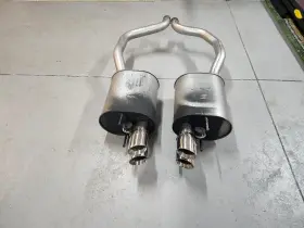 252088 Chevrolet 252087/252088 2009-2013 C6 Corvette Oem Npp Variable Exhaust Axle Back Muffler Set 2.5 Inch