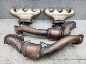 327-00101l Chevrolet 2006-2013 C6 Corvette Z06 Exhaust Manifold Set With Connection Pipes 12594054 Used