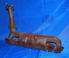620954-14 Chrysler Note Vintage Military Jeep Willys Cj 230 Manifold 1066051 620954 Oem