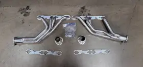 H8014-1 Classic Performance Products Cpp 62 67 Chevy Ii Nova Headers For Small Block 350 283 Sbc
