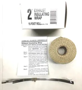 11152 Cool It Thermo-tec 2 Inch Partial Roll Exhaust Insulating Wrap Part #11152 Free Ship Race Prod
