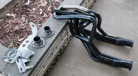 45500 Cragar Nos 1957-1959 And 1963-66 Chevy C10 Truck Sbc Hot Pipes Long Tube Headers