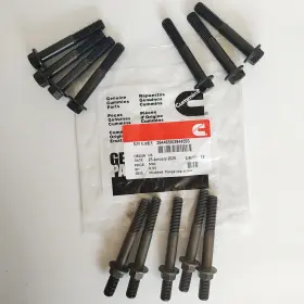 3944593 Cummins 3944655 12x Manifold Tube Bolts Studs For Dodge Ram 5.9l 6.7l 2003-2019 New