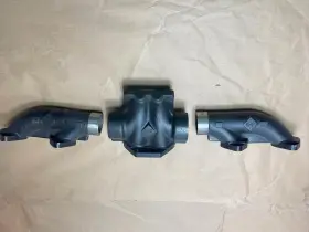 Un0335 Cummins Exhaust Manifold For Isx Engine T6 Flange 5.9l Turbo