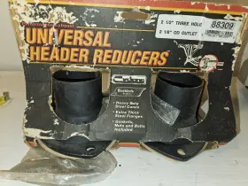Cyclone 086387883092 Car Universal Header Reducers 2.5 Inch Three Hole To 2.125 Od Outlet