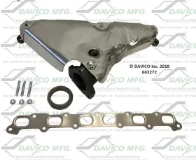 663272-ax Davico Mfg Exhaust Manifold For 2005 9-7x 4.2l L6 Gas Dohc