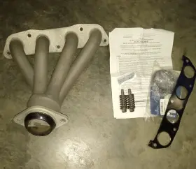 Thc4402 Dc Sports Jet Hot Ceramic Header 2000-2005 Toyota Celica Gt Carb Legal