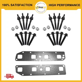 108023 Deepeye Fit For 03-08 Dodge 5.7l Manifold Gasket Set Bolt Studs And Nuts Brand New