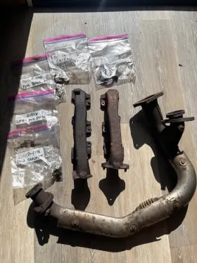 110576 Delorean Exhaust Headers With Cross-over Pipe