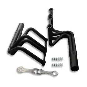 R26022 Demotor Performance Black T Bucket Sprint Roadster Headers For Chevy Small Block Sbc V8