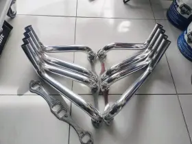 Demotor Performance R26737 Zoomie Exhaust Headers With 1 3/4 Inch Primary Tube Ceramic For Chevy Sbc 327 350
