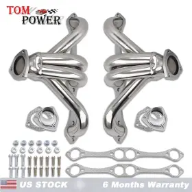 R26784 Demotor Performance 1955-up Stainless Headers For Chevy Sbc V8 265 283 305 350 400 Shorty Hugger