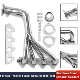 R27360 Demotor Performance For Geo Tracker Suzuki Samurai Sidekick 1.3l 1.6l 1986-1996 Stainless Headers