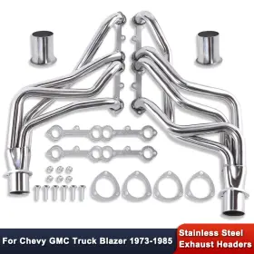 R27362 Demotor Performance For Chevy Small Block Gmc Truck Blazer Suburban 1973-1985 Stainless Headers