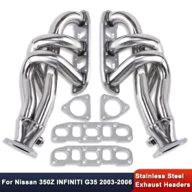 R27364 Demotor Performance For Nissan 350z Z33 Infiniti G35 Fx35 2003-2006 Vq35de 3.5l Stainless Headers
