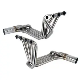 061006ds Detroit Speed Stainless Steel Sidepipe Headers - Ls Engine