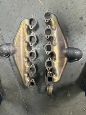 05038732aa Dodge Oem Viper Exhaust Manifolds Used 2008-2010 V10 With Clamps. Both Sides