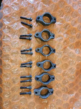 4935686 Dodge Ram Cummins 07.5-2024 6.7l Injector Hold Down Clamp And Bolts Oem 6set