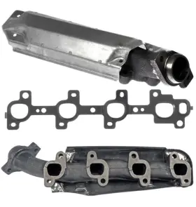 101427 Dorman Set-rb674909 Set Of 2 Exhaust Manifolds Driver And Passenger Side Pair