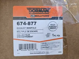 674-877 Dorman Exhaust Manifold Fits 04-09 Toyota Prius 1.5l-l4