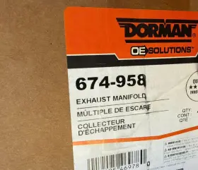 674-958 Dorman Oe Solutions Exhaust Manifold Kit Fits Ford And Mercury Models