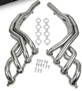 Eh28027-d Doubleautoparts New Long Tube Headers Manifolds For Chevy Camaro Ss 6.2l V8 2010-2015 Stainless