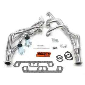 Dougs Headers 694342509668 D450 - 4-tube Steel Metallic Ceramic Coated Long Tube Exhaust