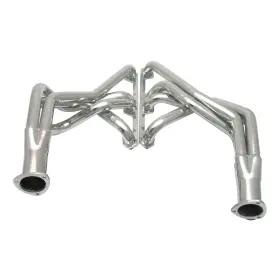 D104 Dougs Headers Full-l Steel Silver Ceramic Coated 1 7/8in Primary T