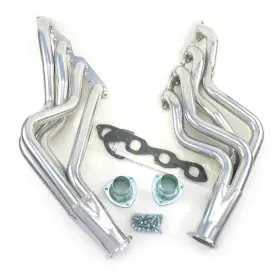 D322 Dougs Headers - 4-tube Steel Metallic Ceramic Coated Long Tube Exhaust