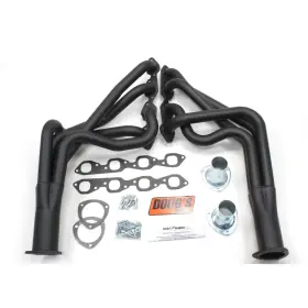 D328-b Dougs Headers Black Hi-temp Coated