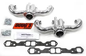 D3330 Dougs Headers - 4-tube Metallic Ceramic Coated Mid-length Tube Exhaust