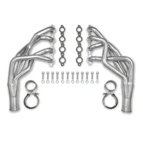 D3355 Dougs Headers - 4-tube Steel Metallic Ceramic Coated Long Tube Exhaust