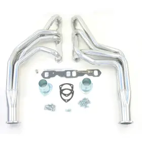 D353 Dougs Headers - 4-tube Steel Metallic Ceramic Coated Long Tube Exhaust