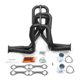 D358-b Dougs Headers Black Hi-temp Coated 1958-1964 Small Block Chevy 2