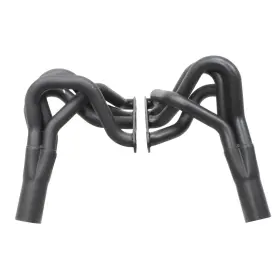 283-400 Dougs Headers D365-b Fenderwell Steel Painted Chevy V8 Pair