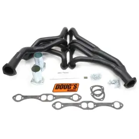 D372y-b Dougs Headers Black Hi-temp Coated