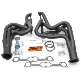 D522-b Dougs Headers Black Hi-temp Coated