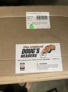 326-455 Dougs Headers D570-ss - Stainless 70-81 Firebird 1 3/4 Inch