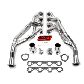 D660ys Dougs Headers - Tri-y Metallic Ceramic Coated Long Tube Exhaust