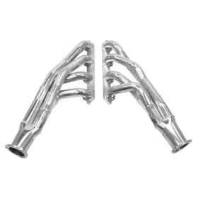 D669y-1 Dougs Headers Hdr Frd Must 351w 67-70 Ctd Cylinder Heads With 3in Raised