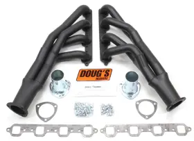 D669y-1b Dougs Headers Tri-y Steel Painted 1 3/4in- 2in Tubes 3.0in Col