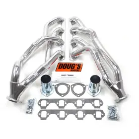 D690ys Dougs Headers - Tri-y Metallic Ceramic Coated Long Tube Exhaust