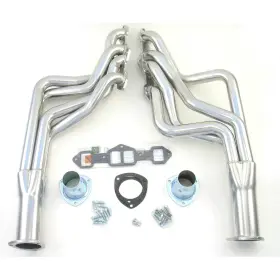 D743 Dougs Headers - 4-tube Steel Metallic Ceramic Coated Long Tube Exhaust