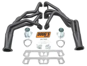 Dougs Headers Mp700164 1967-72 Mopar A-body Small Block 1-5/8 Inch Full Length Header With Black