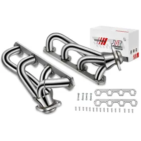 Dpt-jvthd057 Dpt Motorsports Fit 86-91 Bronco E/f Mark Vii Cougar 5.0l V8 4-1 Shorty Exhaust Manifold Headers