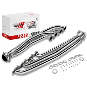 Dpt-jvthd154 Dpt Motorsports Fit 05-10 300c Charger Chanllenger 5.7/6.1 V8 Rwd Steel Exhaust Manifold Headers