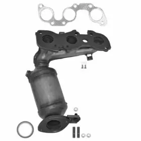 40663 Eastern Catalytic Exhaust Manifold With Integrated Converter P/n