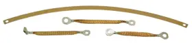 Pieces-64-67 Ec Products E6291 1964-67 Corvette Ground Strap Set-with Side Exhaust-4 #e6291