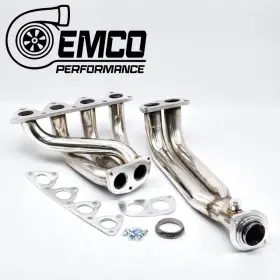 Eme-1 Emco Performance D-series Racing Header With Downpipe Honda Civic Crx Delsol 1.5 1.6 D15 D16